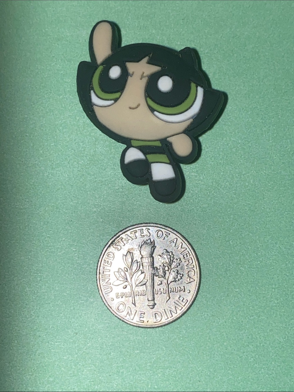 (10 for $15) Buttercup Power Puff Girls Crocs Shoe Charms